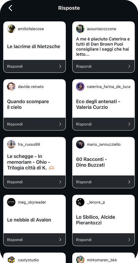 Domande follower